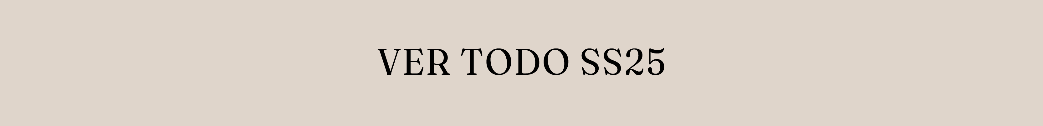 Ver Todo SS25